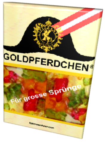 Lipizzaner Goldpferdchen Fruchtgummis