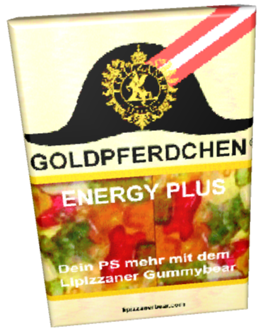 Lipizzaner Goldpferdchen Energy Plus Fruchtgummis